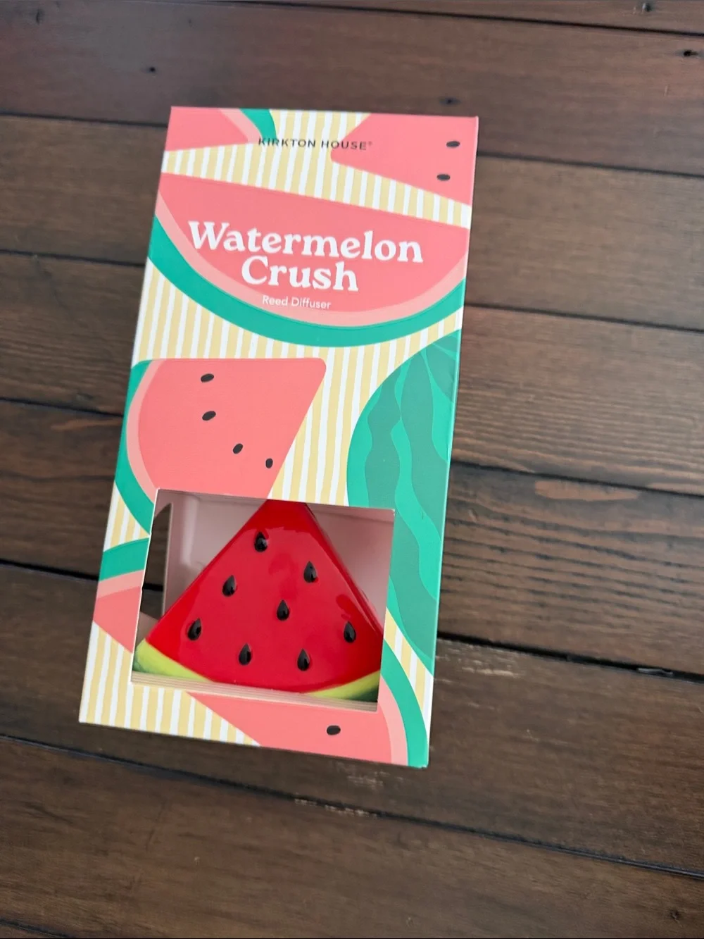 Kirkton House Watermelon Crush Reed Diffuser - Pink & Green